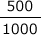 1000分の500